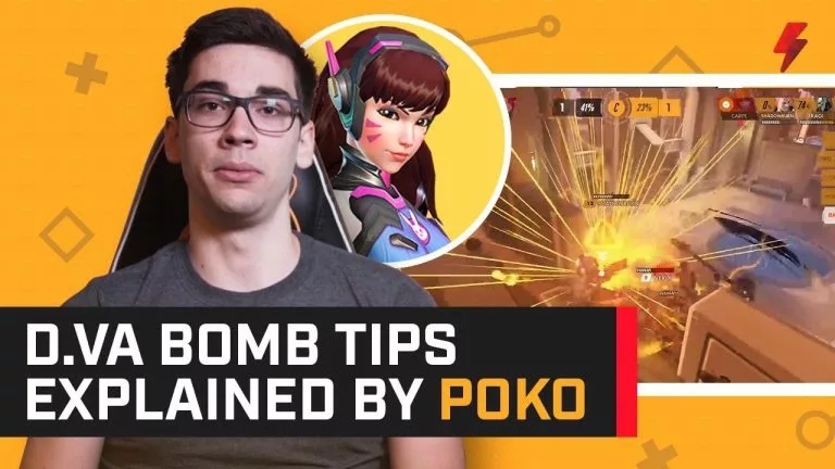 Video: D.Va pro Poko breaks down his biggest OWL bombs - Overwatch Pro Tips