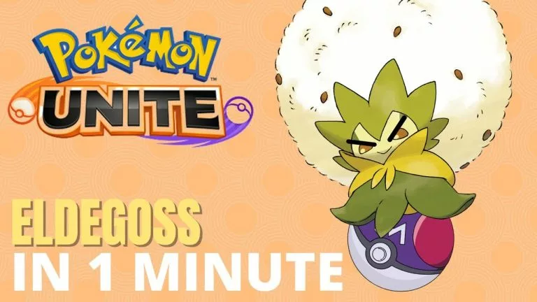 Video: Eldegoss GUIDE + BUILD in 1 minute - Pokemon Unite #shorts
