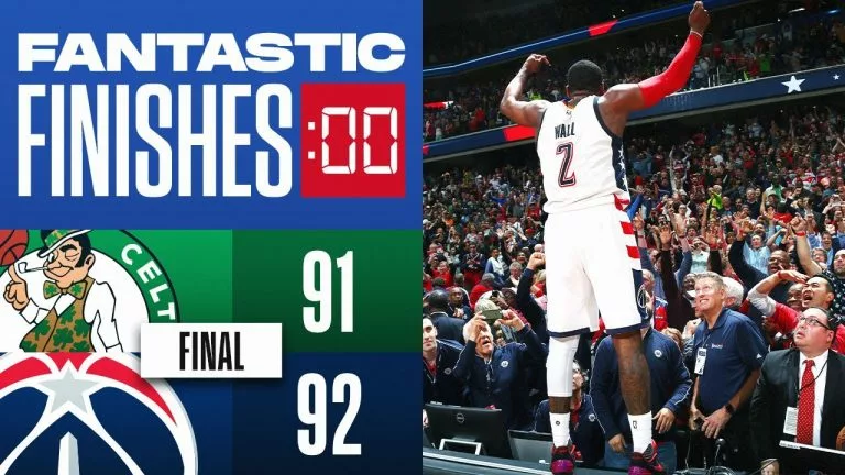 Video: Final 41.2 WILD ENDING Celtics vs Wizards Game 6, 2017 Playoffs🔥🔥