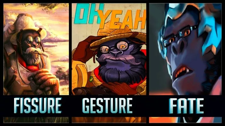Video: Fissure vs Fate vs Gesture - Gods of Winston 😱 | Overwatch Moments