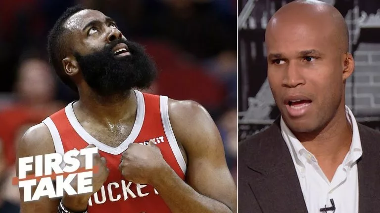 Video: James Harden is 'not even close' to being MVP - Richard Jefferson | First Take