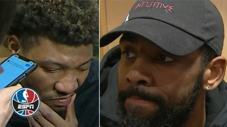 Video: Kyrie Irving responds to Marcus Smart's 'We're just not together' comments | NBA on ESPN