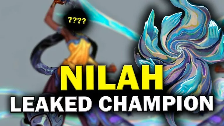 Video: LEAKED Nilah - NEXT Bot Laner - League of Legends