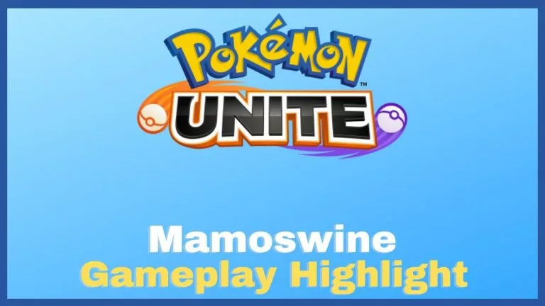 Video: Mamoswine Gameplay Highlights - Pokemon Unite