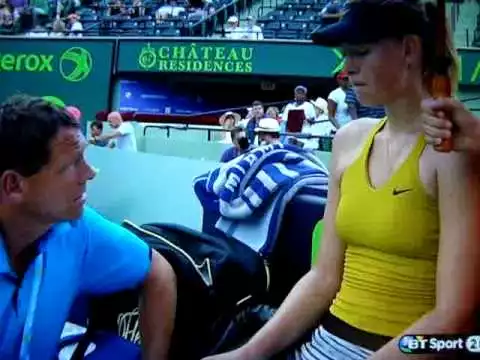 Video: Maria Sharapova On Court Coaching