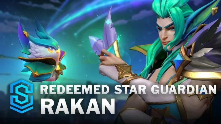 Video: Redeemed Star Guardian Rakan Wild Rift Skin Spotlight