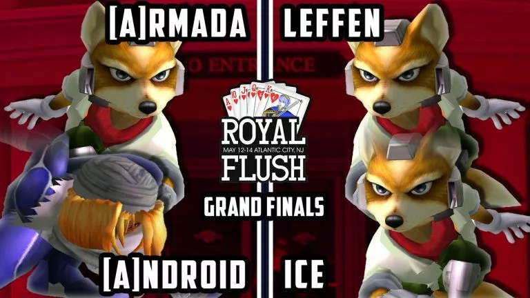 Video: Royal Flush SSBM Doubles - RB TSM | Leffen & LG | Ice - Vs. [A] Armada & [A] Android Smash Melee GF