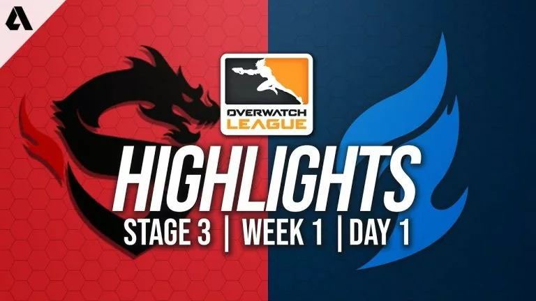 Video: Shanghai Dragons vs Dallas Fuel | Overwatch League Highlights OWL Stage 3 Week 1 Day 1
