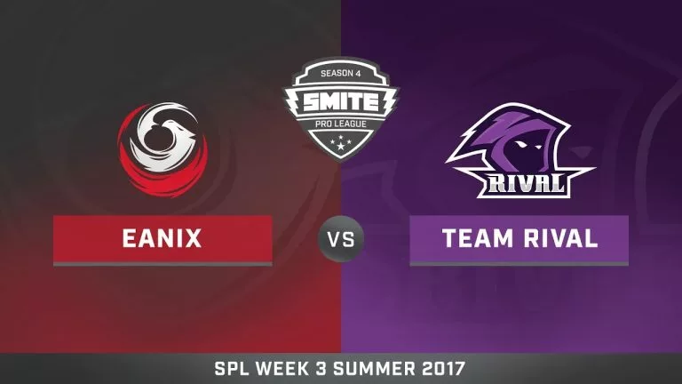 Video: SPL Summer Split EU Eanix vs Team Rival Game 1