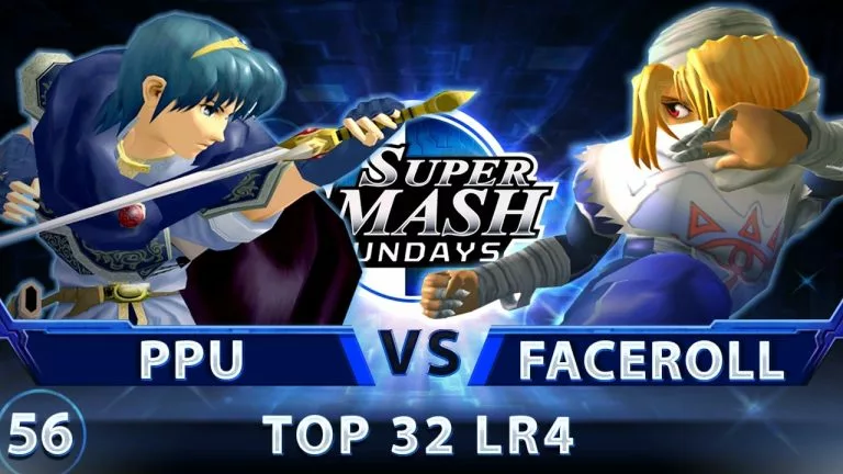 Video: SSS 56 - CLG.PewPewU (Marth) vs. Faceroll (Sheik) - SSBM Top 32 LR4 - Smash Melee