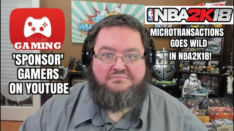 Video: YOUTUBE GAMING 'SPONSORSHIPS' AND NBA2K18 MICROTRANSACTIONS GONE WILD!