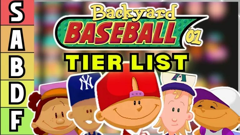Video: Backyard Baseball '01 Tier List Steam and Mobile Edition | Full Backyard Baseball 2001 Tier List