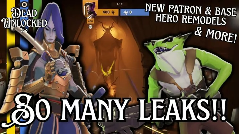 Video: Deadlock New Patron & Base First Look Leaked?? Hero Remodels, Insider Interview, & more!