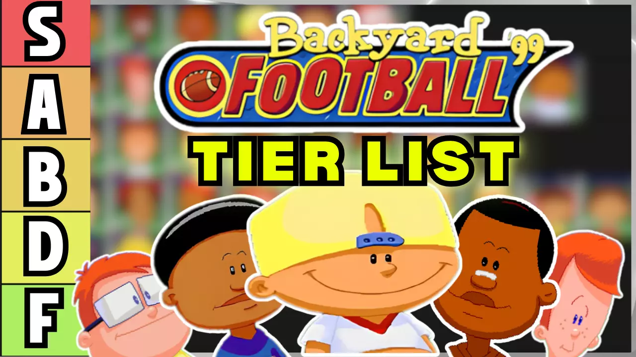 Backyard Football 1999 Player Tier List