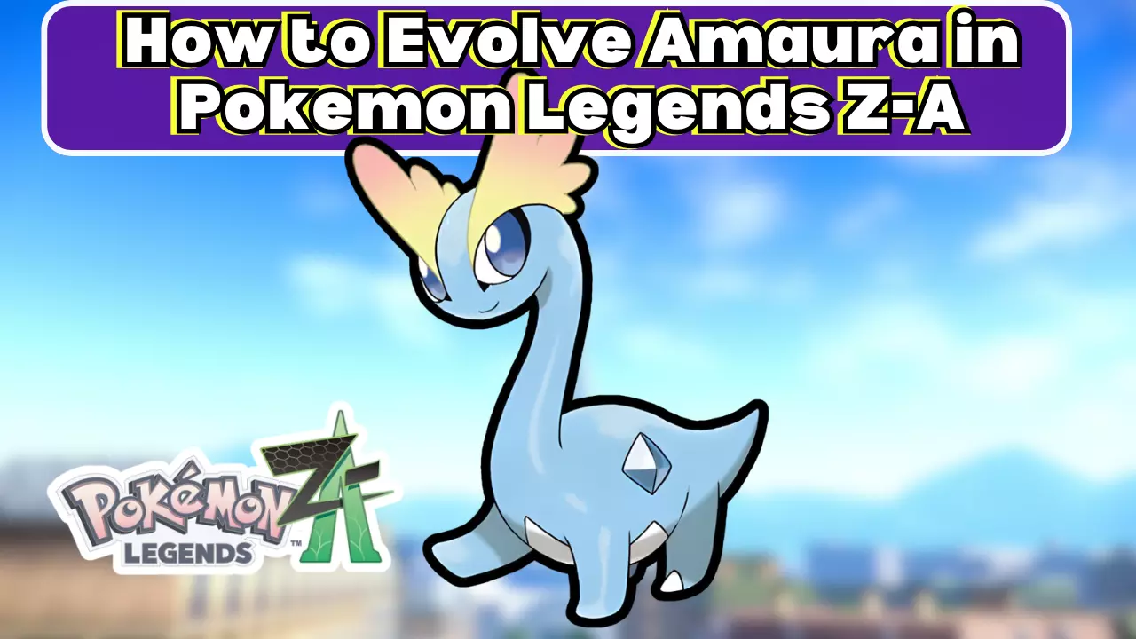 How to Evolve Amaura in Pokemon Legends Z-A