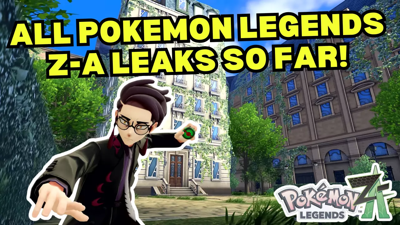 Pokemon Legends Z-A Leaks