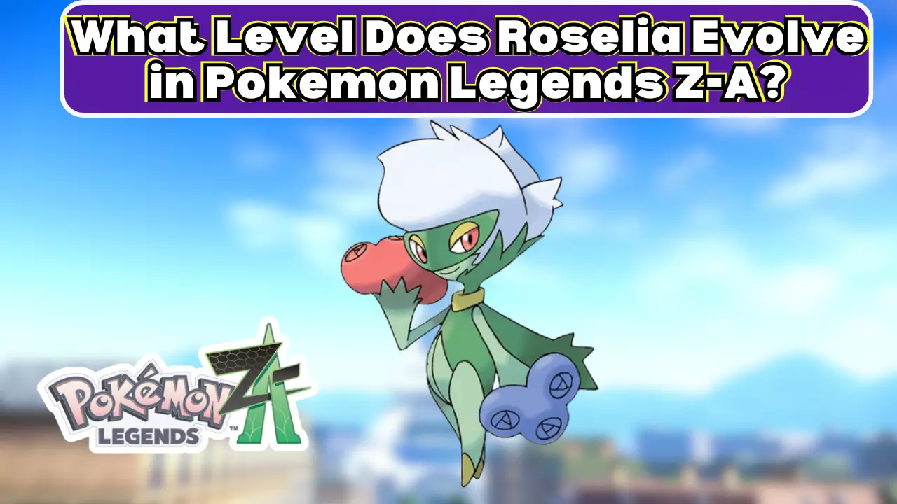Roselia Evolve in Pokemon Legends Z-A