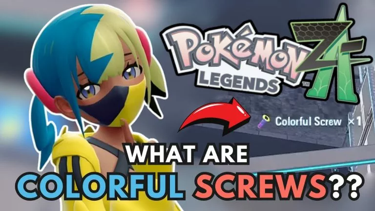 Video: Colorful Screws are OP in Pokémon Legends Z-A! | What they do, Locations, & Canari Plush Explained!
