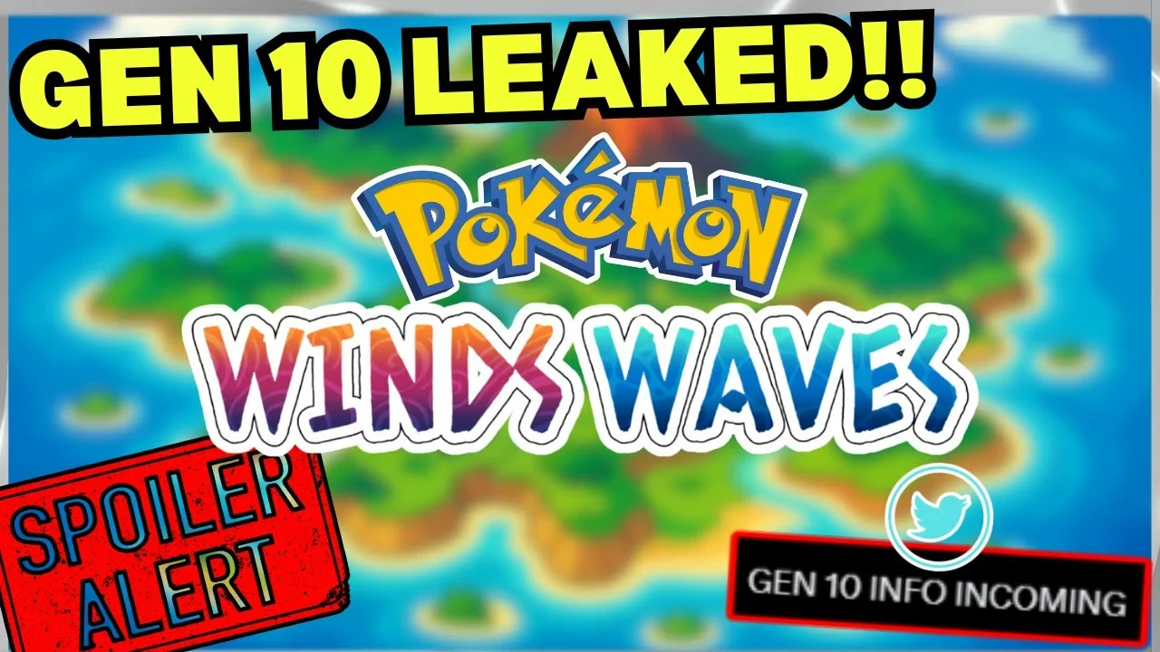 Pokemon Winds and Waves Gen 10 Leaks — Everything We Know
