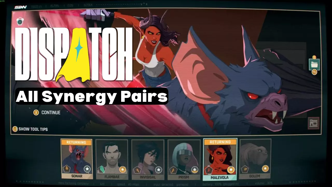 All Dispatch Synergy Pairs