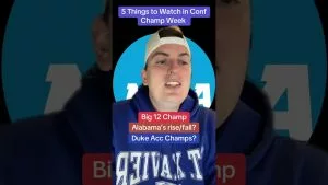 Video: 5 things to watch in conference championship week! #CFB #NCAAF