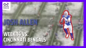 Video: Josh Allen Film Breakdown Week 14 vs. Cincinnati Bengals #NFL #Bills