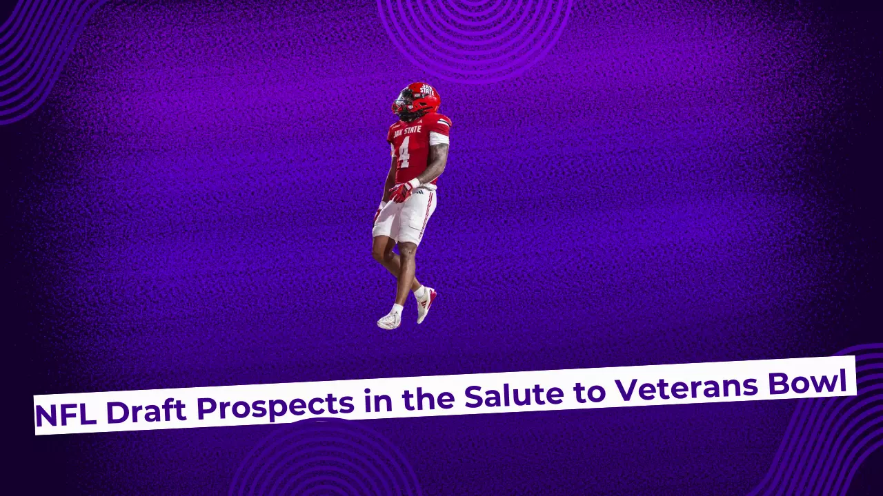 NFL Draft Prospects in the 2025 Salute to Veterans Bowl
