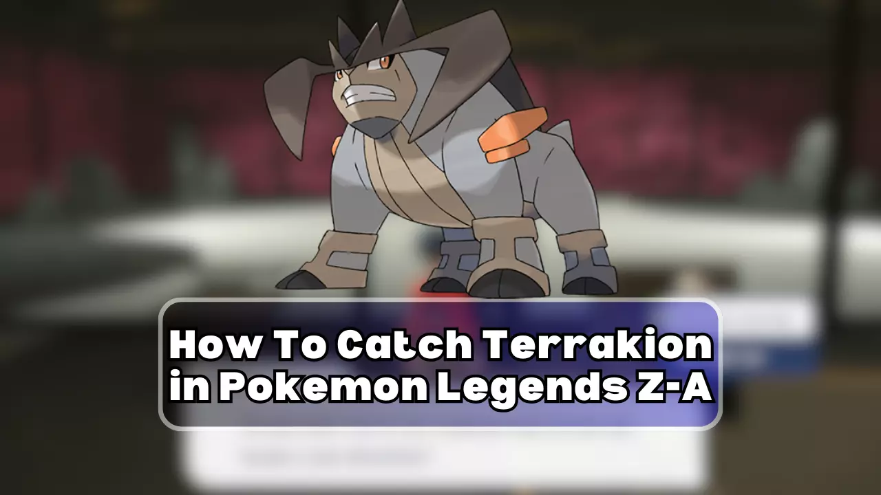 How To Catch Terrakion in Pokemon Legends Z-A