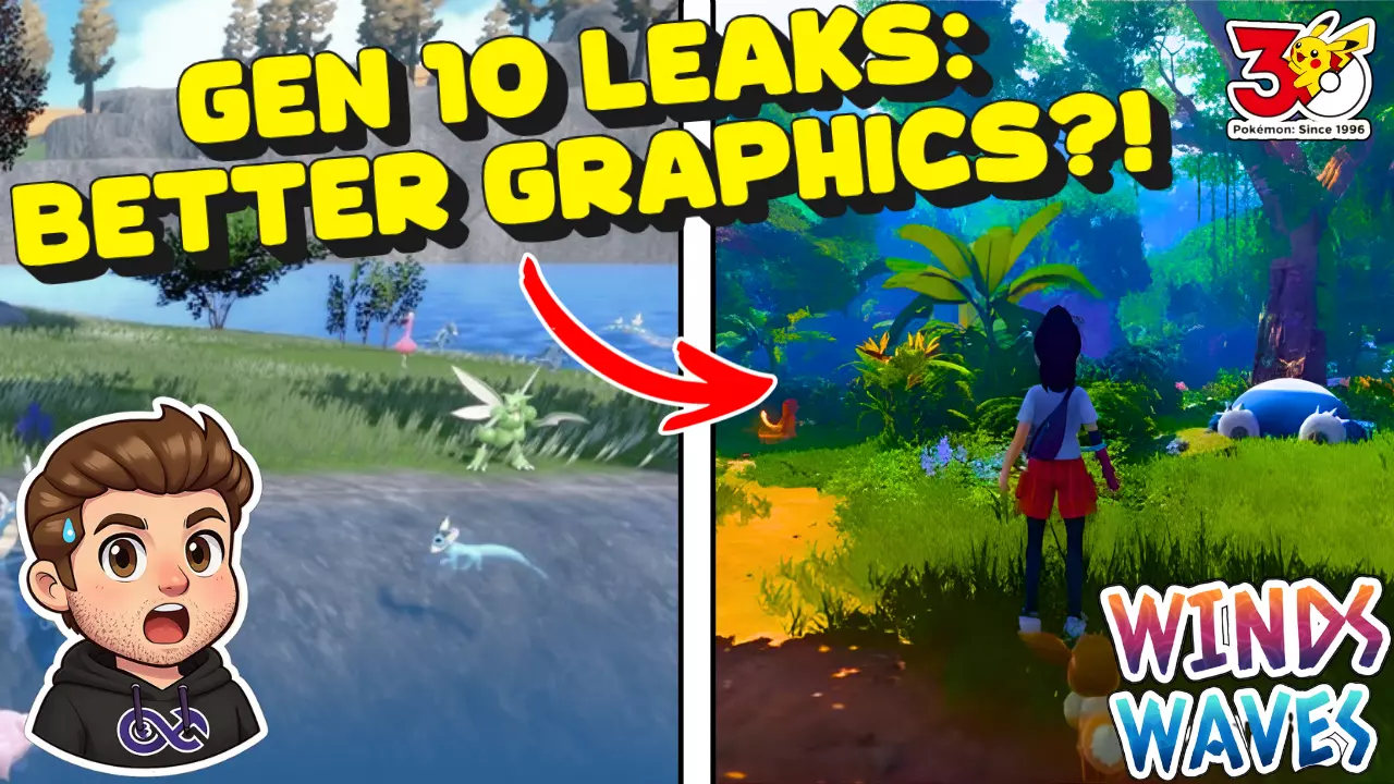 Pokemon Gen 10 Graphics