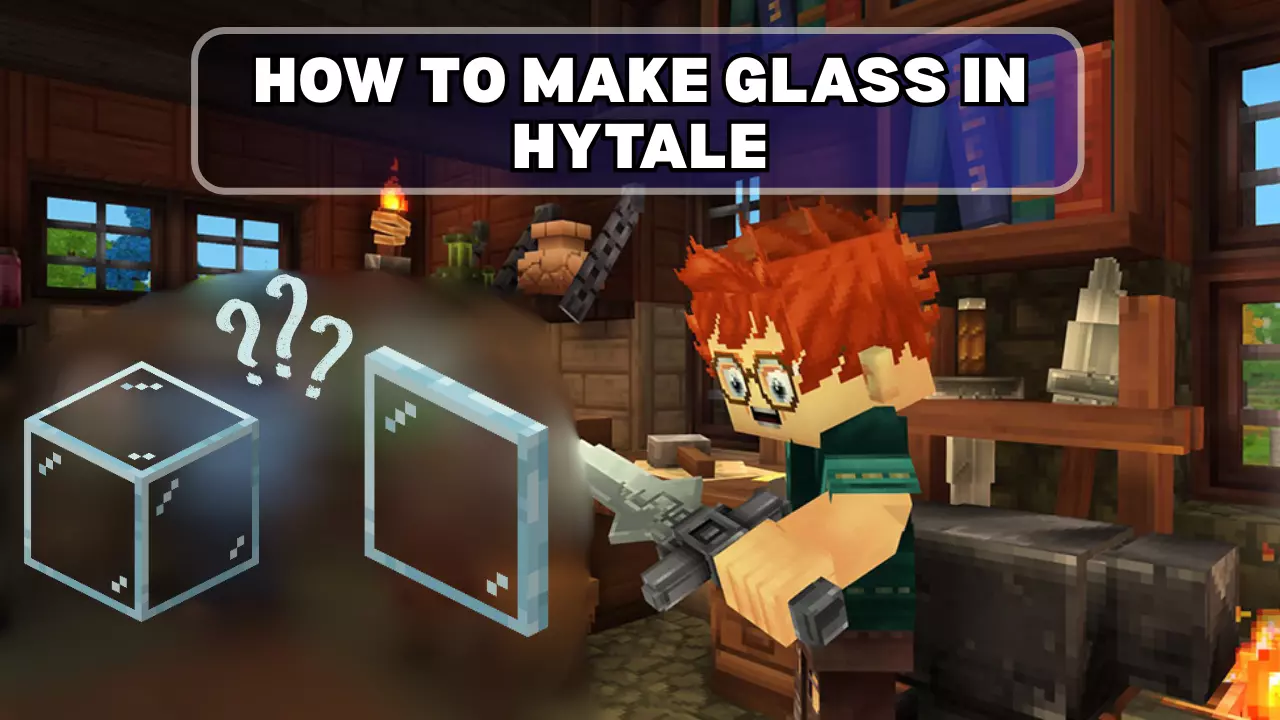 How To Make Glass In Hytale