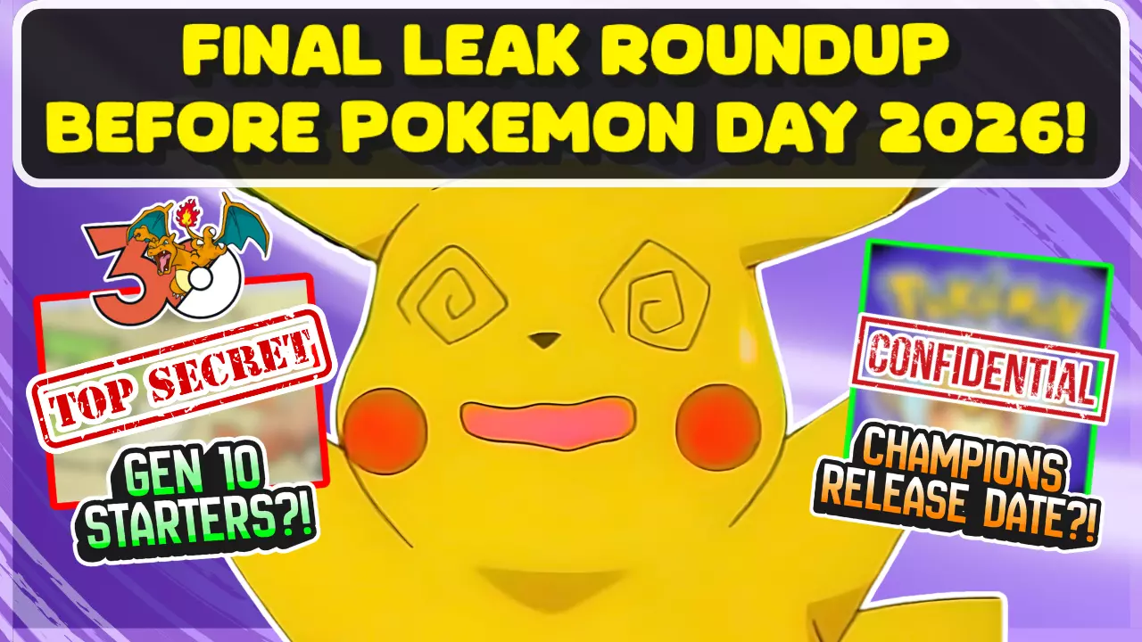 Final Leaks Before Pokemon Day 2026! | Gen 10 Leaks & More!