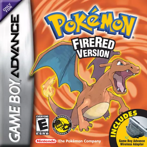Pokemon FireRed box art