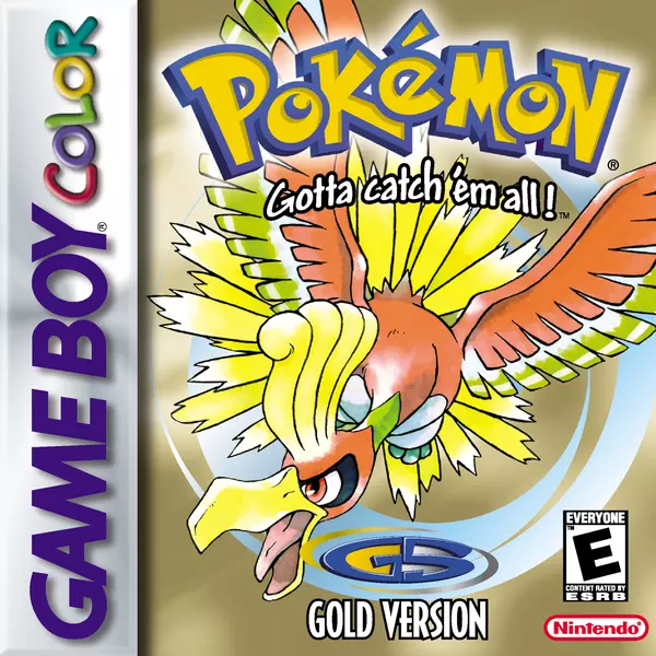 Pokemon Gold box art
