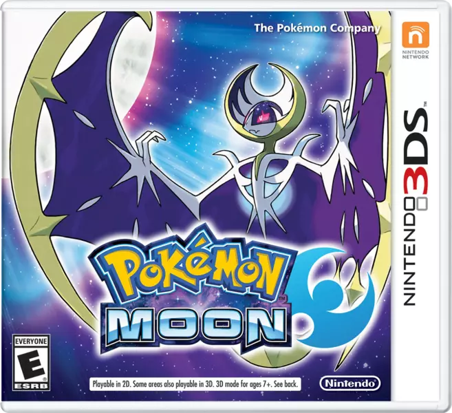 Pokemon Moon box art
