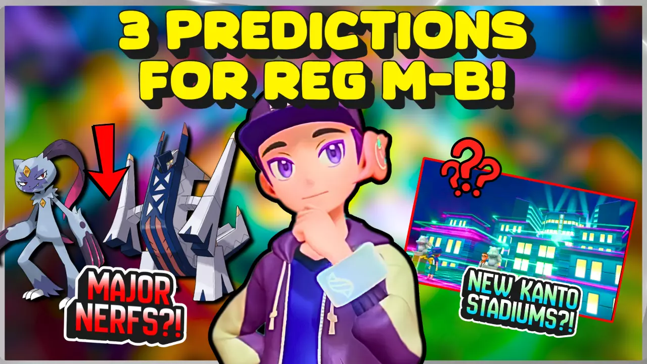 3 Predictions for Pokemon Champions Regulation M-B | Nerfs Incoming?!