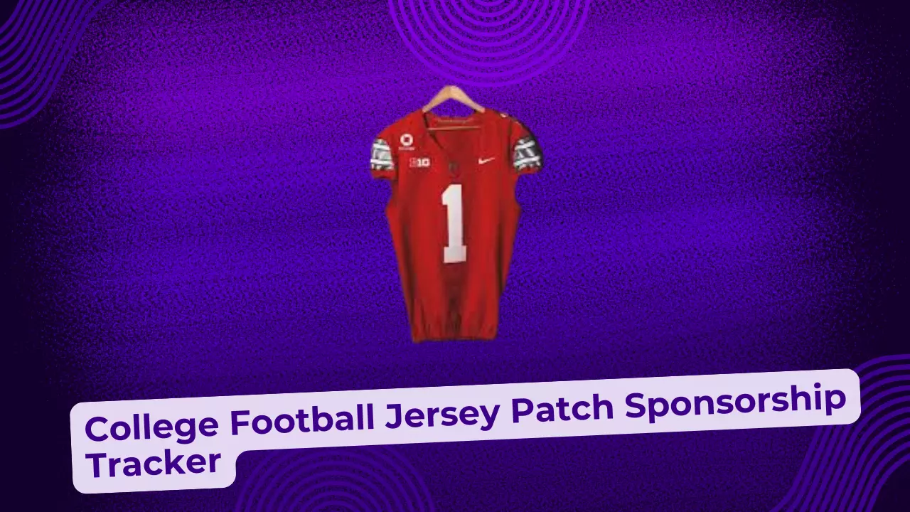 College Football Jersey Patch Sponsorship Tracker