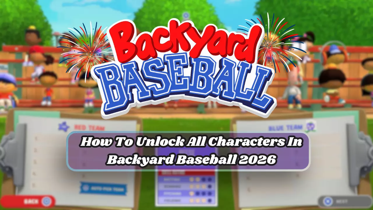 How To Unlock All Characters In Backyard Baseball