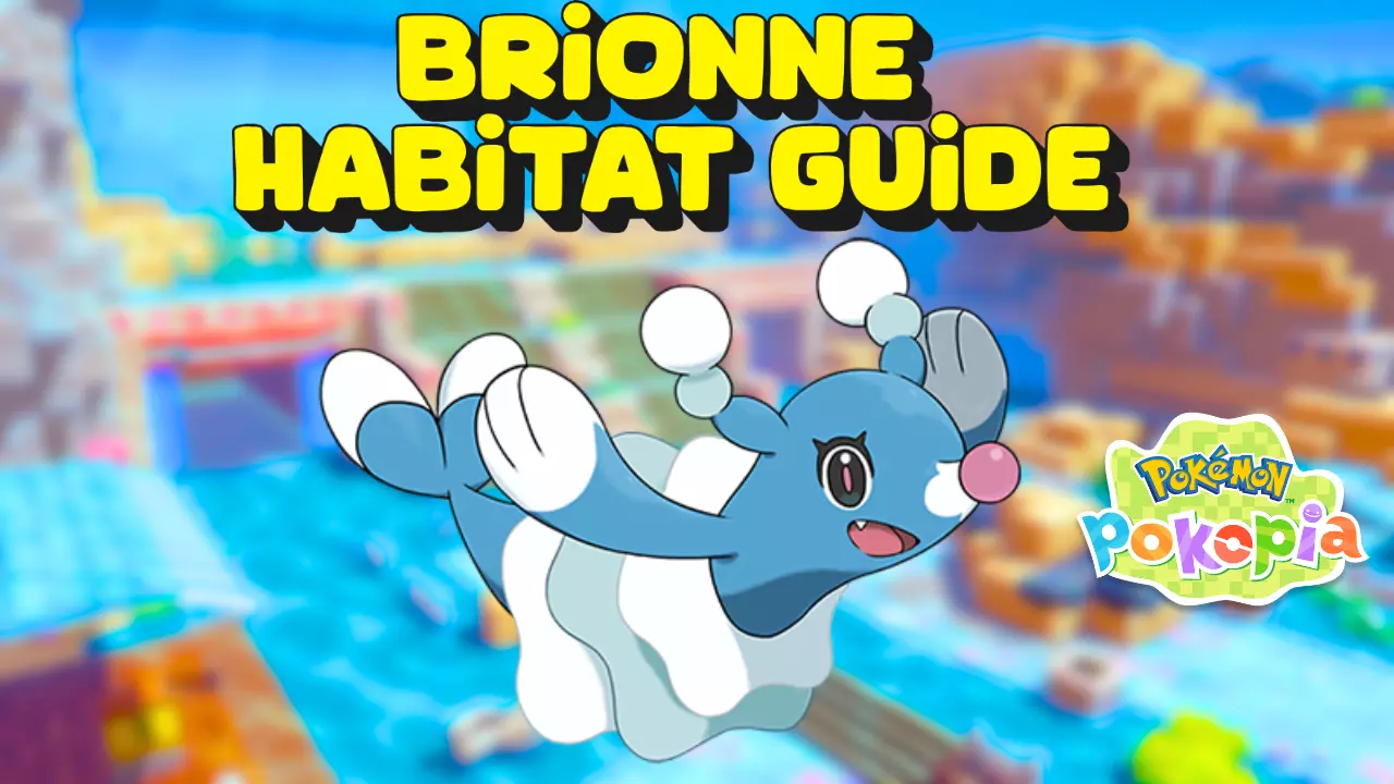 How to get Brionne in Pokemon Pokopia