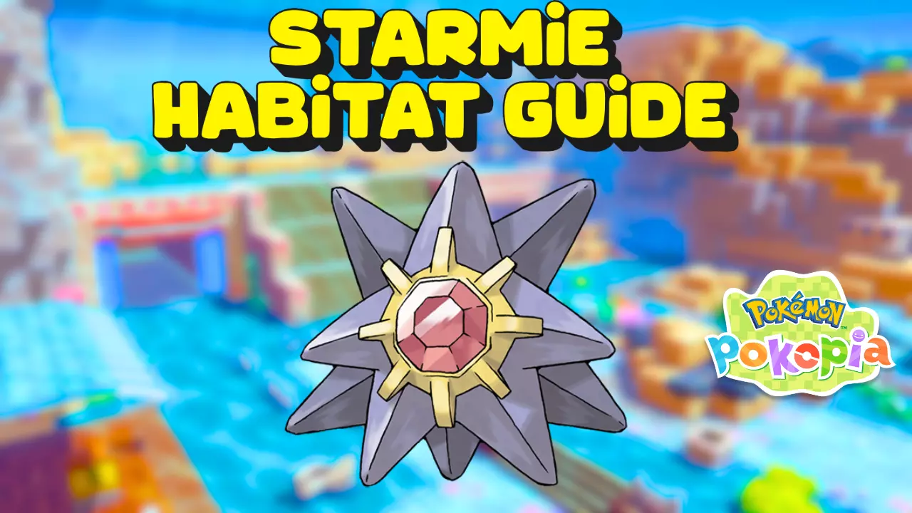 How to get Starmie in Pokemon Pokopia