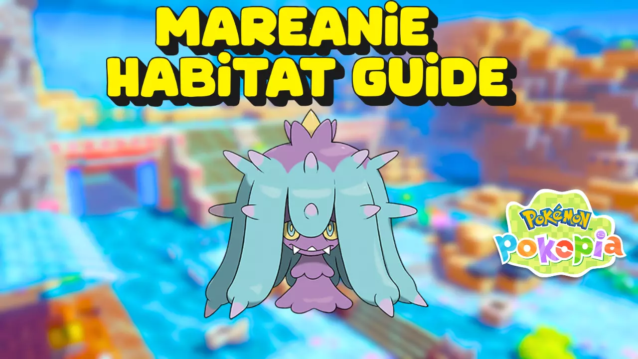 How to get Mareanie in Pokemon Pokopia