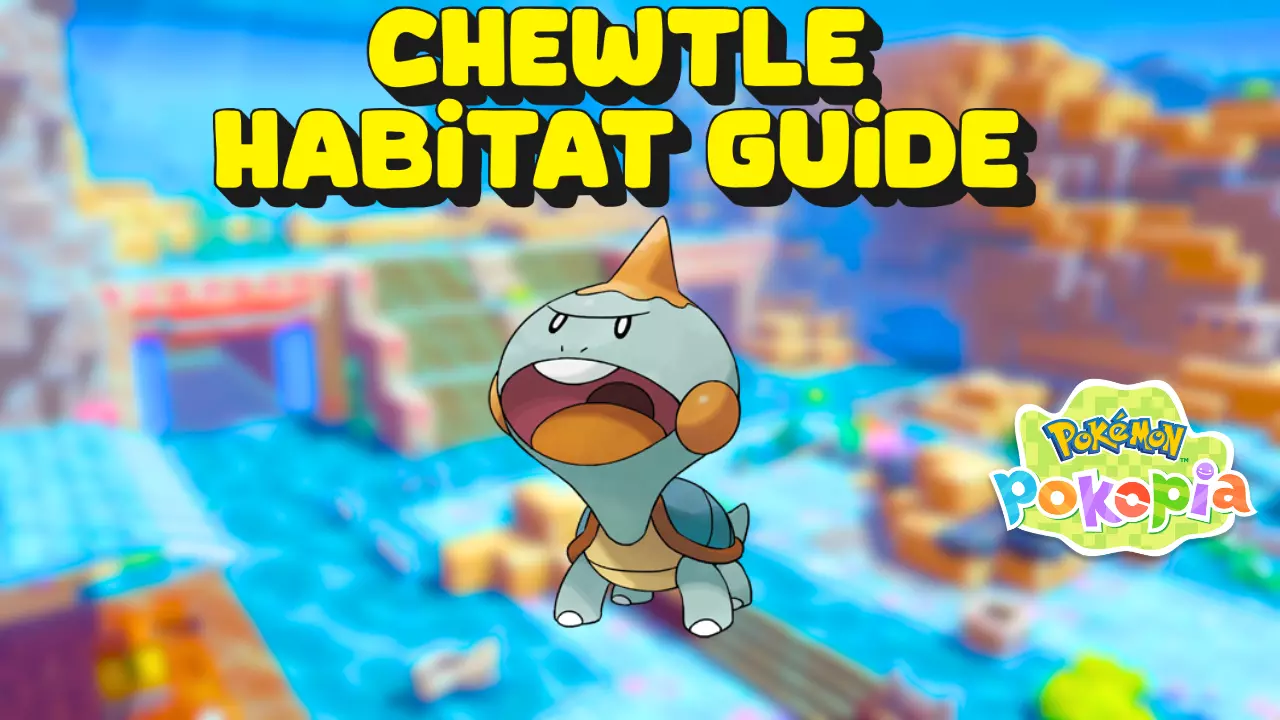 How to get Chewtle in Pokemon Pokopia