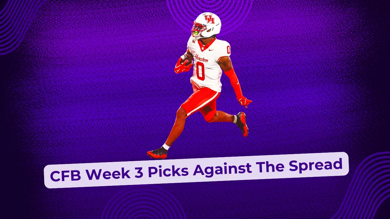 College Football Week 3 Picks Against the Spread
