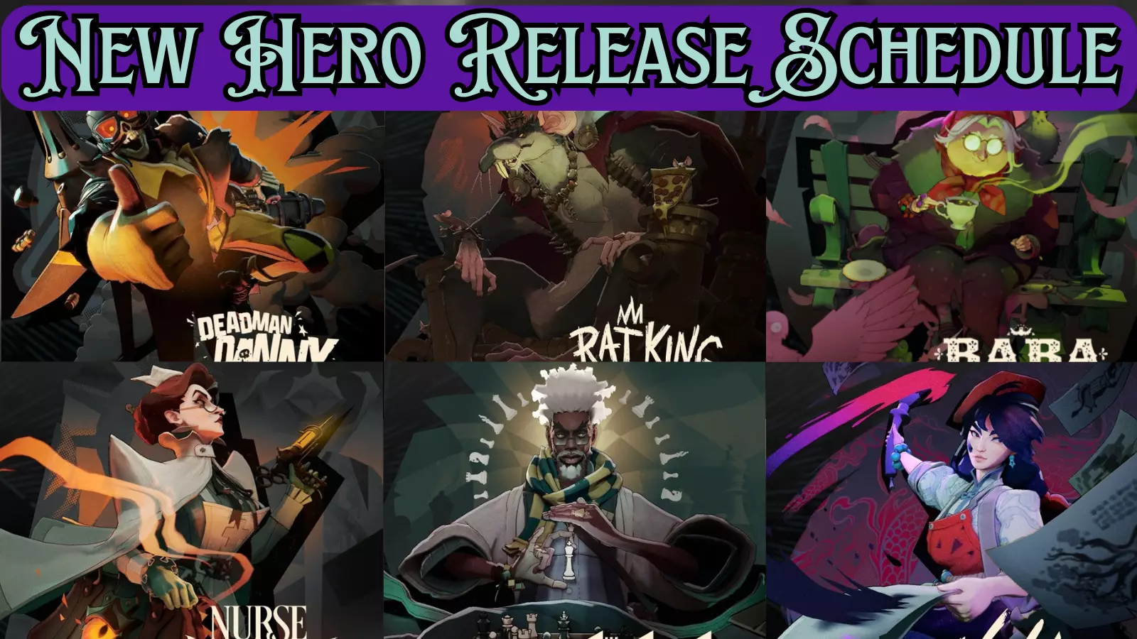 Deadlock New Hero Release Schedule