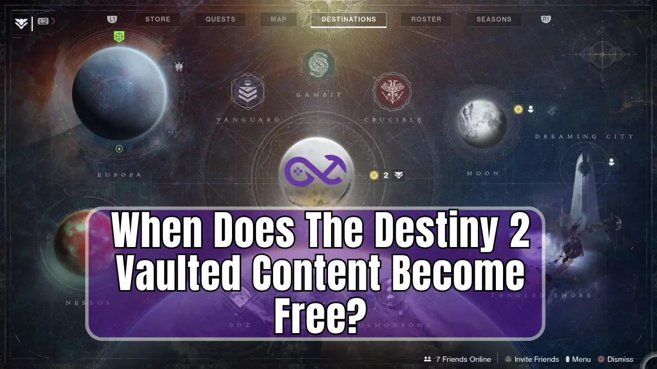 Destiny 2 Vaulted Content