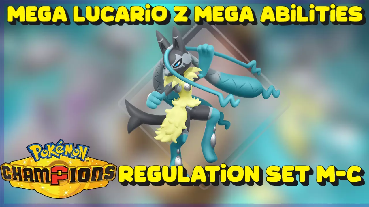Mega Lucario Z Mega Ability