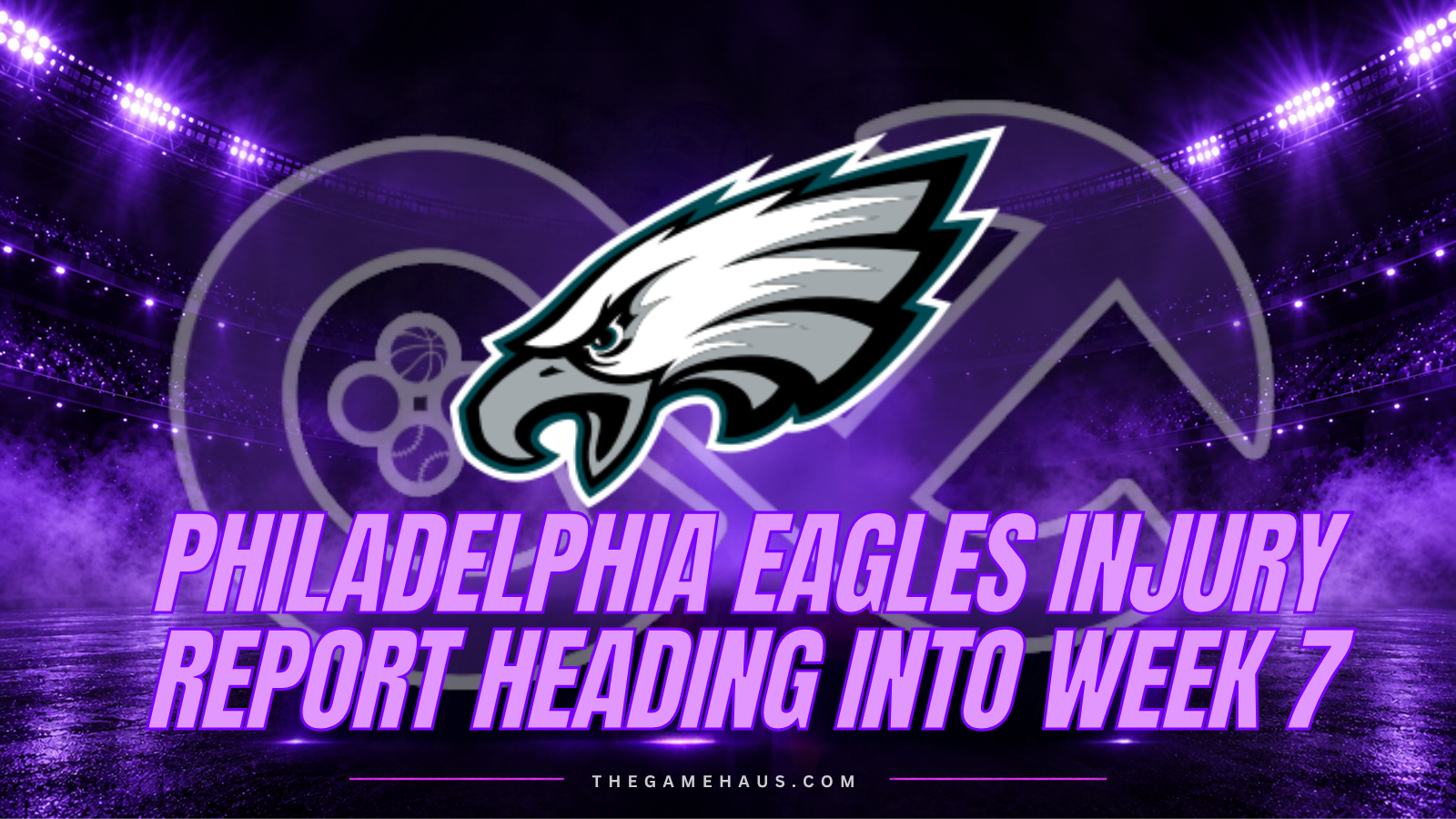 Pokemon Injury Philadelphia Eagles Injury Report Heading Into Week 7 - The Game Haus
