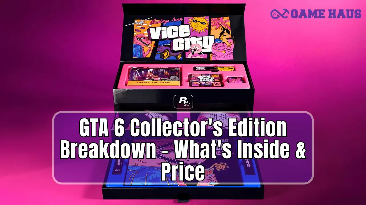 GTA 6 Collector's Edition Breakdown - What's Inside & Price - The Game Haus