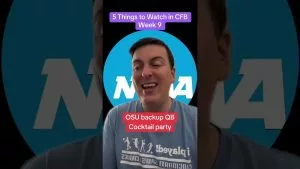 Video: 5 things to watch in college football week 9! #cfb #collegefootball #ncaa